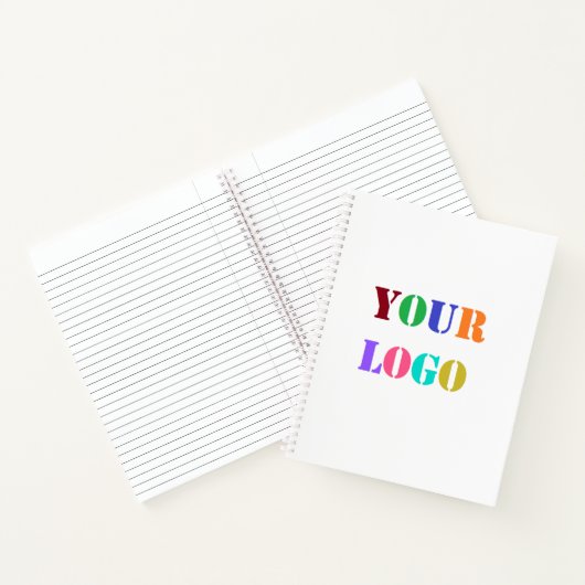 Aangepaste Logo voor uw bedrijf Aangepaste special Notitieboek (Binnen)