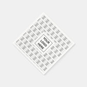 Aangepaste Logo voor zakelijke evenementen Papier Servet (Hoek)