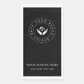Aangepaste Logo voor zakelijke evenementen Papier  Servet (Voorkant)