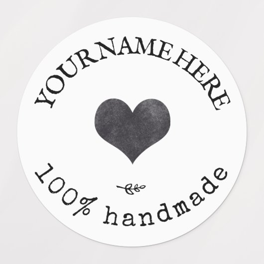 Aangepaste logo waterdichte voedseletiketten labels (Design 2)