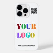 Aangepaste Logo Website iPhone Case Promotie (Achterkant)