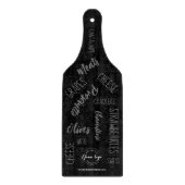 Aangepaste logo website kaasplatter-promo snijplank (Voorkant)