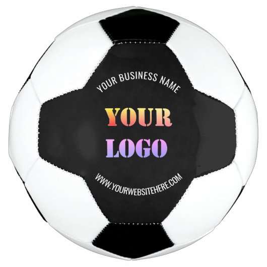 Aangepaste Logo Website - Naam speciale acties Voetbal (Voorkant)