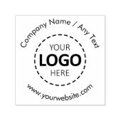 Aangepaste Logo / Website / Tekst Zelfinktende Stempel (Design)