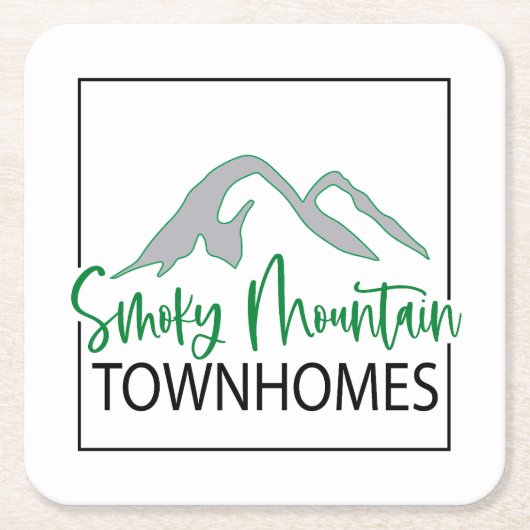 Aangepaste Logo Wegwerp Onderzetters (Voorkant)