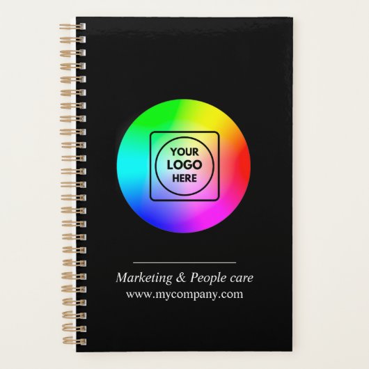 Aangepaste Logo Wekelijkse Maandelijkse Promo Plan Planner (Voorkant)