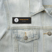 Aangepaste Logo werknemer Magnetic of Safety Pin Naamplaatje (In situ)