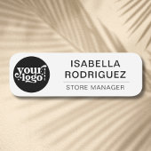 Aangepaste Logo werknemer Magnetic of Safety Pin Naamplaatje