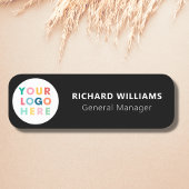 Aangepaste Logo werknemer Magnetic of Safety Pin Naamplaatje