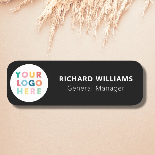 Aangepaste Logo werknemer Magnetic of Safety Pin Naamplaatje