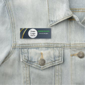 Aangepaste Logo werknemer Magnetic of Safety Pin Naamplaatje (In situ)