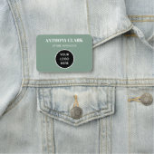 Aangepaste Logo werknemer magnetisch bedrijf Naamplaatje (In situ)