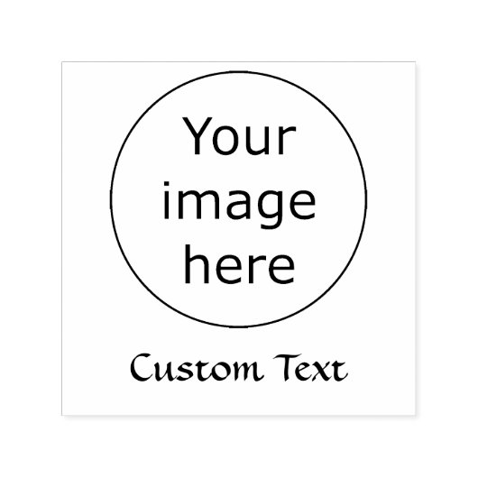 Aangepaste Logo zelfinkende stempel (Design)