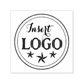 Aangepaste Logo Zelfinktstempel 1,5 inch Vierkant Zelfinktende Stempel (Design)