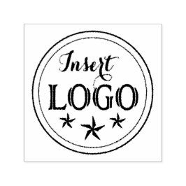 Aangepaste Logo Zelfinktstempel 1,5 inch Vierkant Zelfinktende Stempel