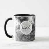 Aangepaste Logo zwart-wit Mok (Links)