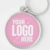 Aangepaste logosleutelhanger | Gepersonaliseerd be Sleutelhanger (Voorkant)