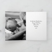 Aangepaste lokale rode check Birthday Kaart (Binnen)