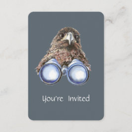 Aangepaste Lokale Vogel Kijken Evenement Fun Hawk Kaart