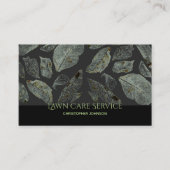 Aangepaste lokale zorg voor landschapsontwerp visitekaartje (Voorkant)