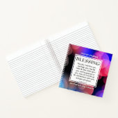 Aangepaste LORD BLESS JE Nummers 6 Prayer Journal Notitieboek (Binnen)