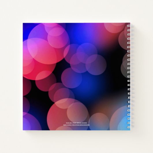 Aangepaste LORD BLESS JE Nummers 6 Prayer Journal Notitieboek (Achterkant)