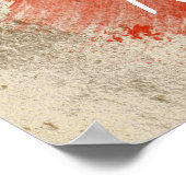 Aangepaste Lotus Flower voor offerte Poster (Hoek)