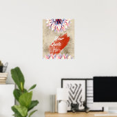 Aangepaste  Lotus Flower voor offerte Poster (Thuiskantoor)
