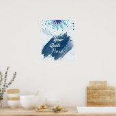 Aangepaste  Lotus Flower voor offerte Poster (Keuken)