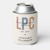 Aangepaste LPC Gecertificeerd professioneel counse Blikjeskoeler (Blikje Achterkant)