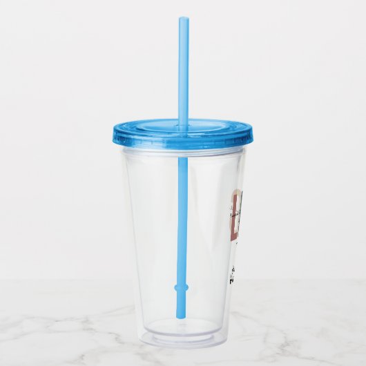 Aangepaste LPC Licensed Professional Counselor Acryl Drinkbeker (Rechts)