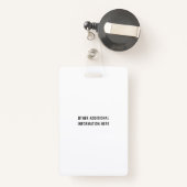 Aangepaste LPC Licensed Professional Counselor Badge (Achterkant met intrekbare)