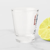 Aangepaste LPC Licensed Professional Counselor Shot Glas (Links)