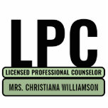 Aangepaste LPC Licensed Professional Counselor Staand Fotobeeldje<br><div class="desc">Aangepaste LPC-licenties voor professionele raadgevers!</div>
