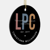 Aangepaste LPC-licentie voor professionele consult Keramisch Ornament (Rechts)