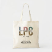 Aangepaste LPC-licentie voor professionele consult Tote Bag (Voorkant)