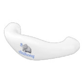 Aangepaste luchtige babyjongen blauw Neursery Keramische Ladegreep (Gekanteld)