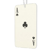 Aangepaste luchtverfrisser - Ace of Clubs (Links)