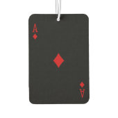 Aangepaste luchtverfrisser - Ace of Diamonds (Achterkant)