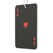 Aangepaste luchtverfrisser - Ace of Hearts (Links)