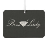 Aangepaste luchtverfrisser - Diamond Boss Lady (Voorkant)