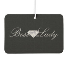 Aangepaste luchtverfrisser - Diamond Boss Lady