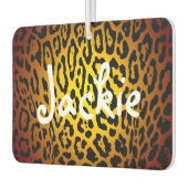 Aangepaste luchtverfrisser - Leopard Gold (Links)