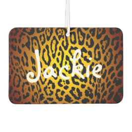 Aangepaste luchtverfrisser - Leopard Gold