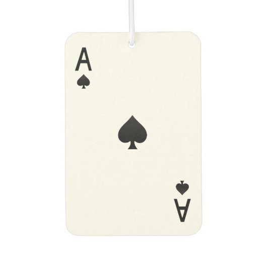 Aangepaste luchtverfrisser - Schoppenaas (Voorkant)