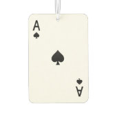 Aangepaste luchtverfrisser - Schoppenaas (Achterkant)