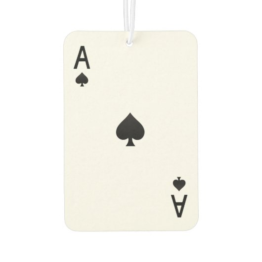 Aangepaste luchtverfrisser - Schoppenaas (Achterkant)