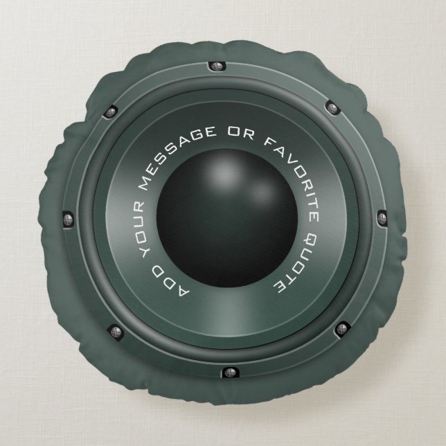 Aangepaste luidspreker voor muziek rond kussen (Voorkant)