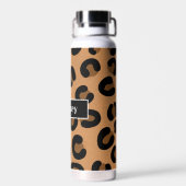 Aangepaste luipaard afdrukken waterfles (Achterkant)