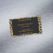 Aangepaste luipspatroon Magnetische Visitekaartjes Magnetisch Visitekaartje (Voorbeeld)